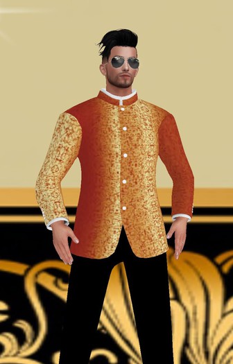 ..:Sui-Dhaga Ethnic Silk Kurta :...