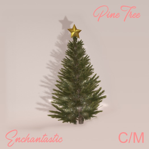 {ENT} Christmas Pine Tree Lit