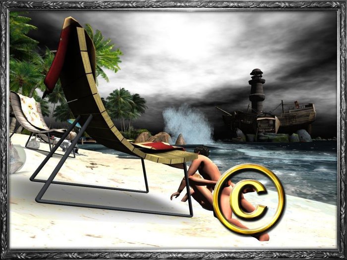 "DD" FrameWork ❤ Storm Love Beach ❤ Photo Art