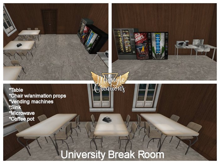 <MC> 2018 U Break Room  (Unpacker Hud)