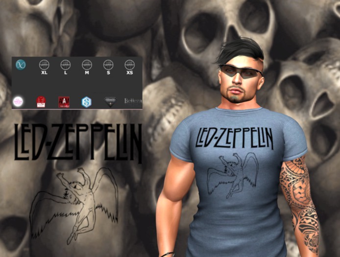 ! JokerWear LED ZEPPLIN T SHIRT [ADD ME]