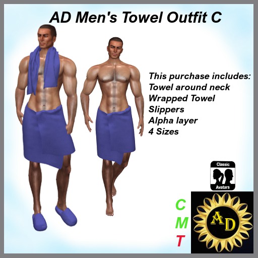 AD Men's Towel Outfit C - Boxed