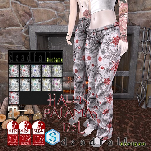 Deadfall - Hallis Pajama's Unisex