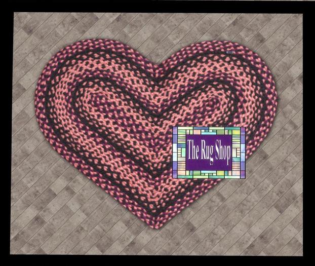 Country Braid heart Rug (4)  Mesh