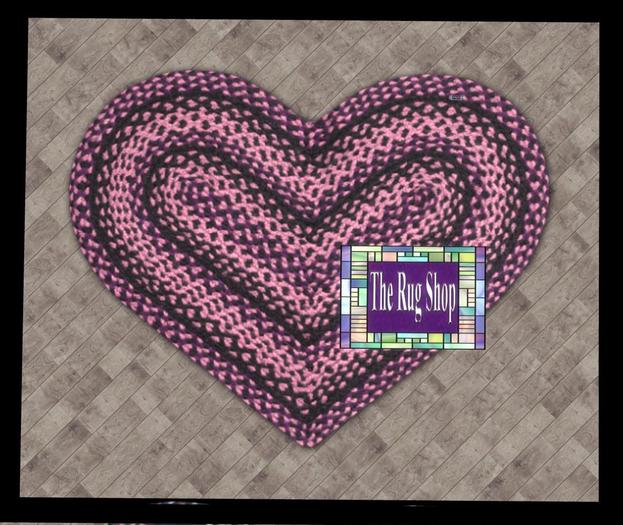 Country Braid heart Rug (10) Mesh