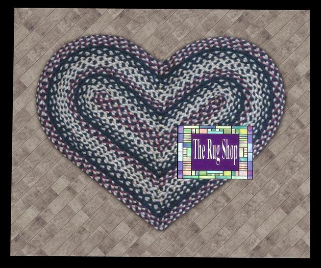 Country Braid heart Rug (13) Mesh