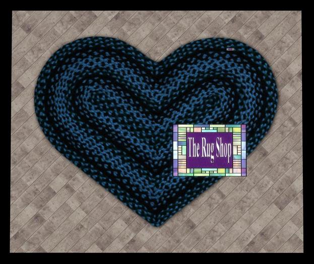 Country Braid heart Rug (16) Mesh
