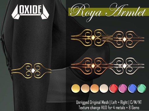 OXIDE Roya Armlet Texture Change ORIGINAL MESH