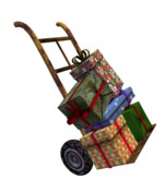 Gift trolley / Chariot a cadeaux (BOX)