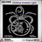 Full Perm Christmas ornament Lights 