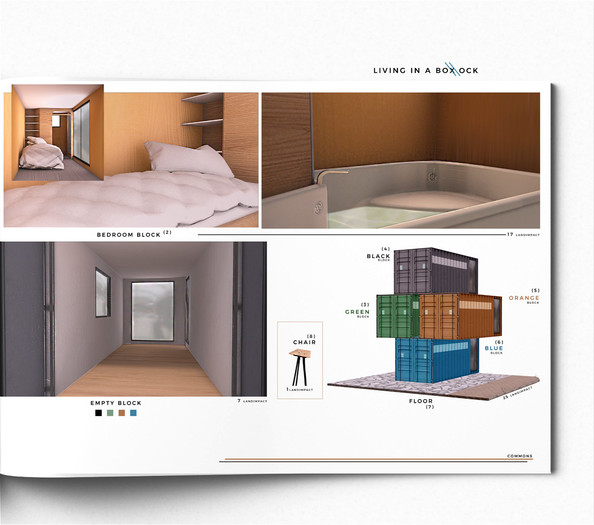 MINIMAL - Block Empty Orange - 5
