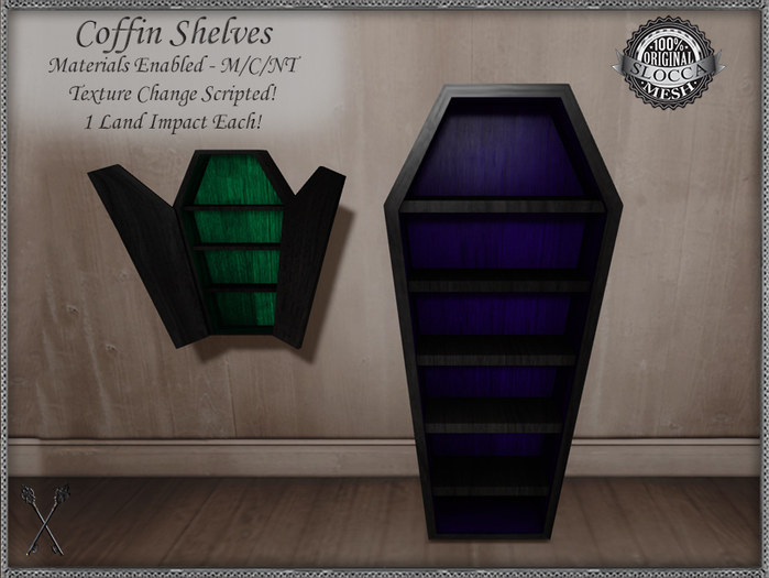 ~*S.E.*~ Coffin Shelves
