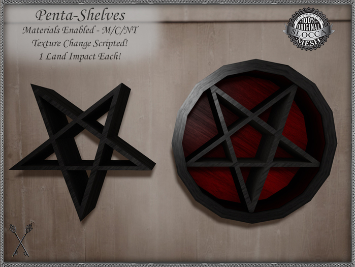 ~*S.E.*~ Penta-Shelves