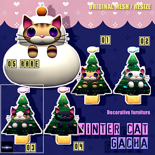 *MGSIT-S*WINTER-CAT GACHA03