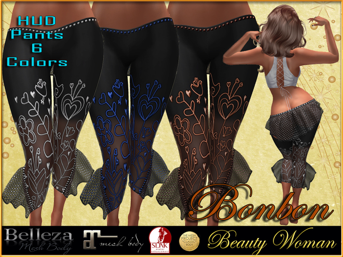 Beauty Woman "Bonbon" Pants