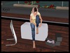 Love My Shoes Bench Wearable with Animation 4.2B - Shoe Shop in Style