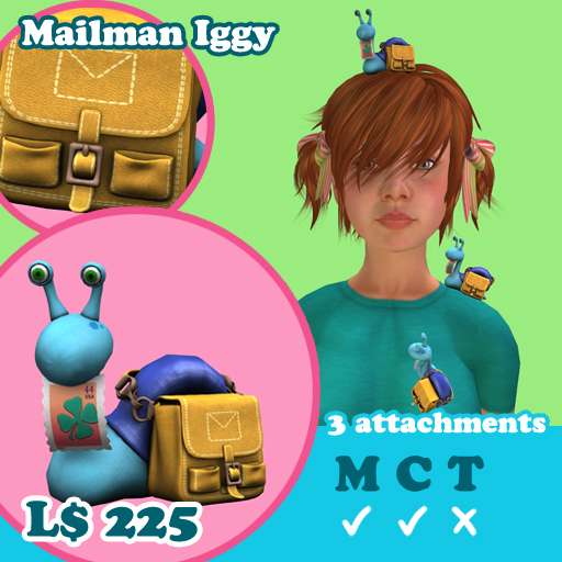 [AMH] Mailman Iggy - dark blue