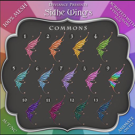Deviance ~ Sidhe Wings 4 (Vine)