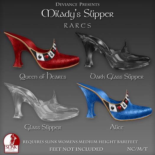 Deviance ~ Miladys Slipper ~ Alice RARE