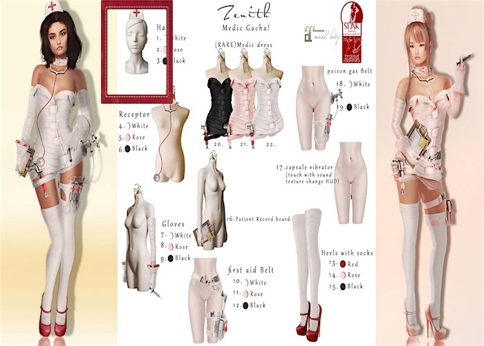 =Zenith=Medic Hat (White)