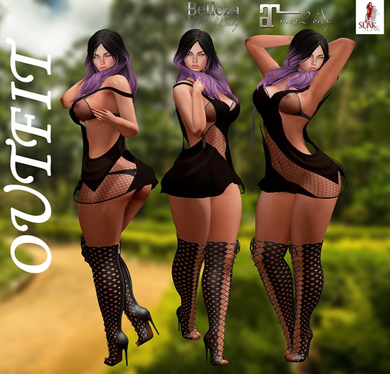 J.C OUTFIT # 22 # Black