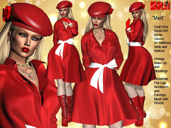 **MERT CHRISTMAS VERSION WINTER STYLE COMPLET OUTFIT **