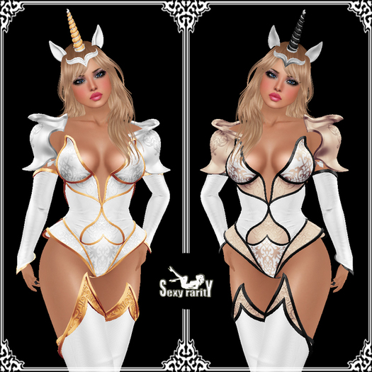Sweet Thing. Amalthea Bodysuit Full Set Purity
