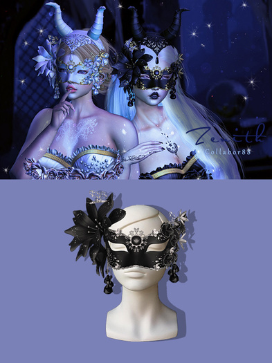Second Life Marketplace - =Zenith=Venetian Style Flower Masquerade