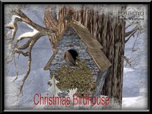 CHRISTMAS BIRDHOUSE