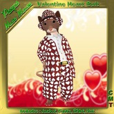 Peeps Muso Valentine Heart Suit Muso Mouse