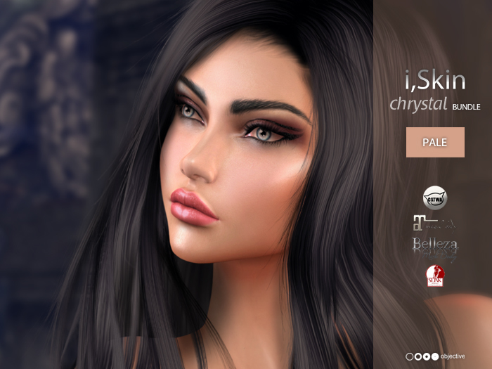 objective / i,Skin chrystal PALE
