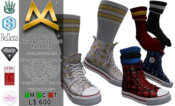 <MK> Adverse Chucks 2018 - FATPACK