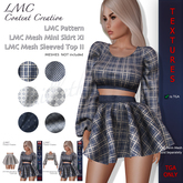 LMC TGA - Pattern - Textures for the LMC Mini Skirt XI & LMC Sleeved Top II -