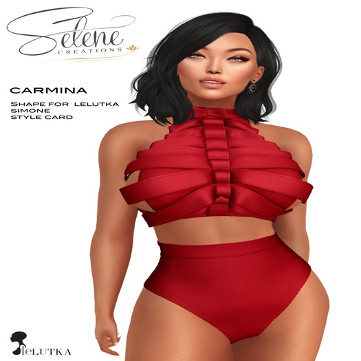 [Selene Creations] Carmina Shape for Lelutka Bento Simone