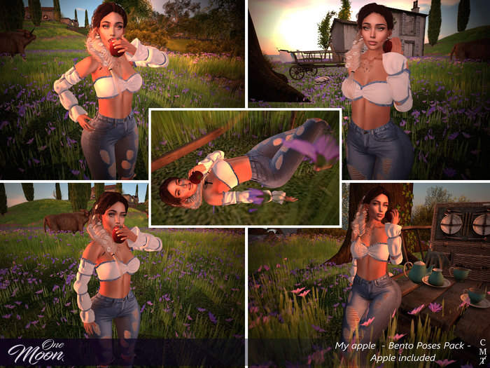 .::One Moon::. My Apple - Bento Poses Pack