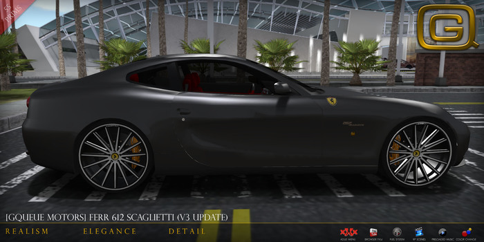 [GQueue Motors] Ferr 612 Scaglietti (v3.0.3)