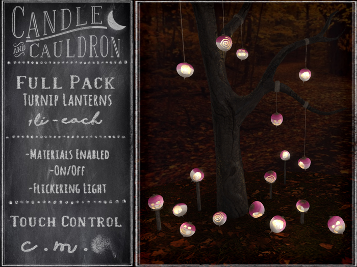 {C&C} Full Pack Turnip Lanterns **ADD ME**