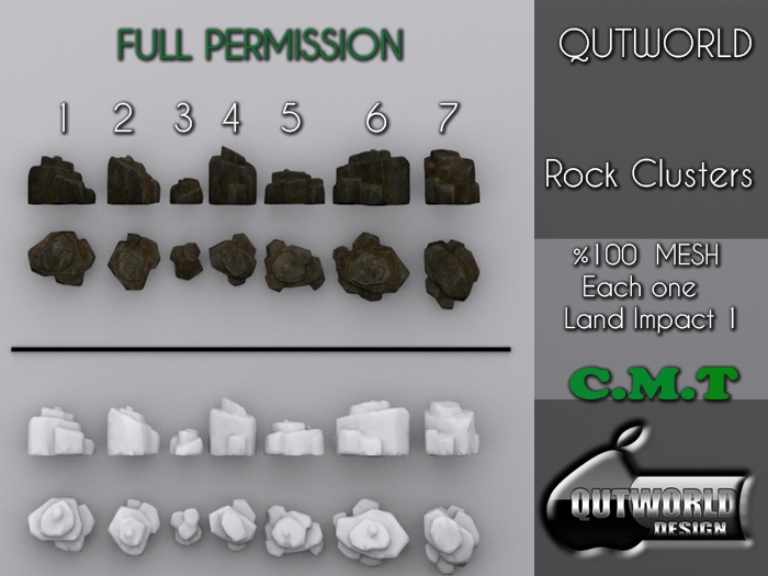 .::QUTWORLD Rock Clusters::.FP 