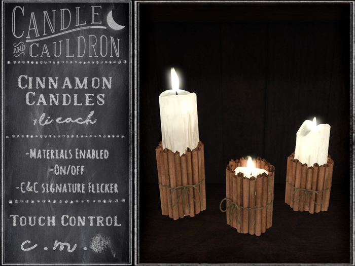 {C&C} Cinnamon Candles