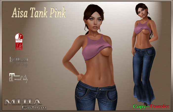 [MHIA] Aisa Tank pink