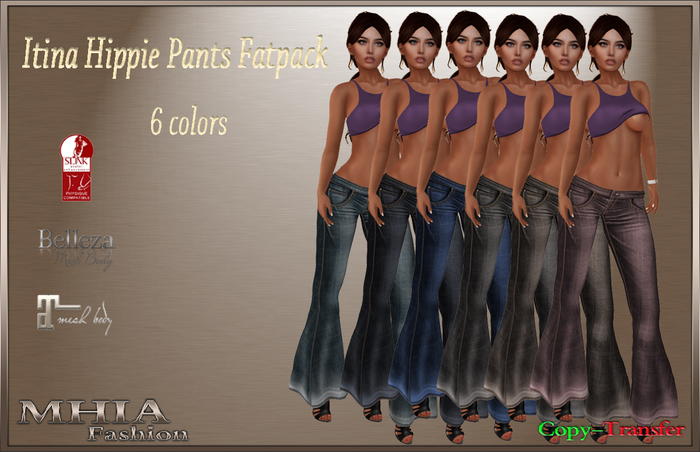 [MHIA] Itina Hippie Pants Fatpack