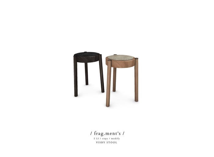 / frag.ment's / Visby Stool