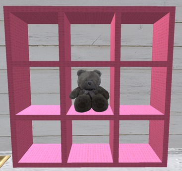 teddy bear shelf