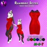 ~VN~ Roxanne dress Thicc Fox Demo- Boxed