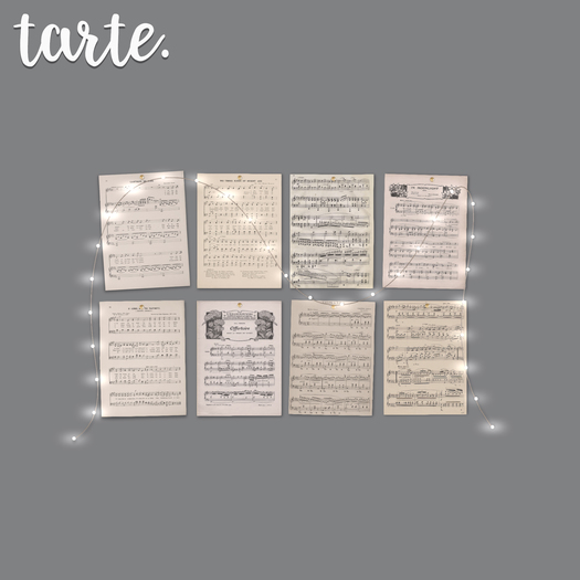 Second Life Marketplace tarte. sheet music lights
