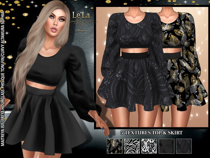 {Le'La} Cary Coal Set 