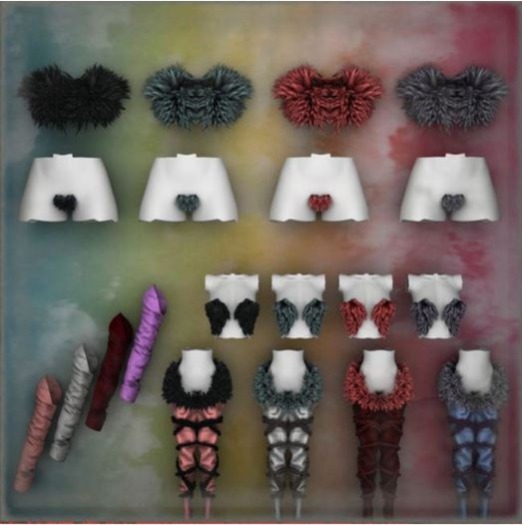 NiU- Trapper chaps (pink)