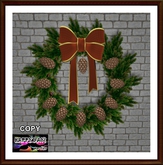 Christmas - Pine Cones Wreath 1