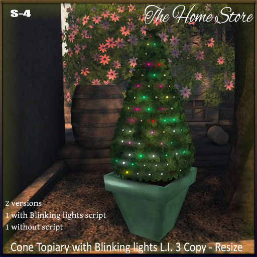 Christmas Cone Topiary
