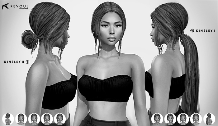 REVOUL - Kinsley II Hair / DEMO (bun)